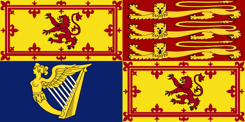 Royal Standard Of Scotland Patch