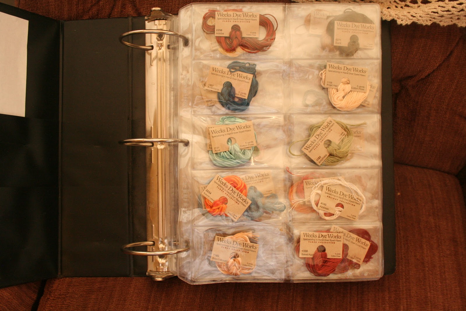 COUNTRY STITCHER Floss Storage!