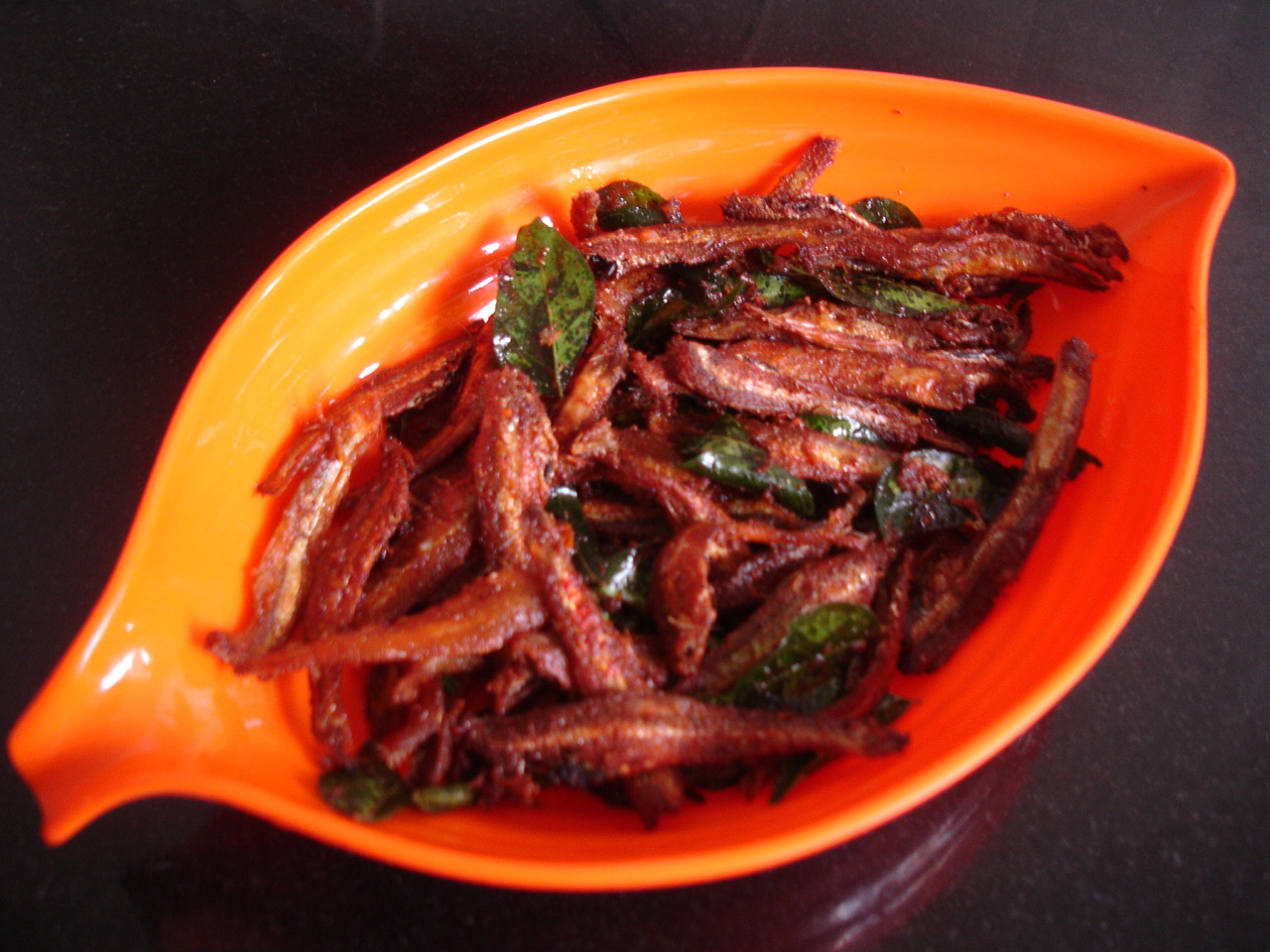Seetha's Kitchen Dry Nethili Fry