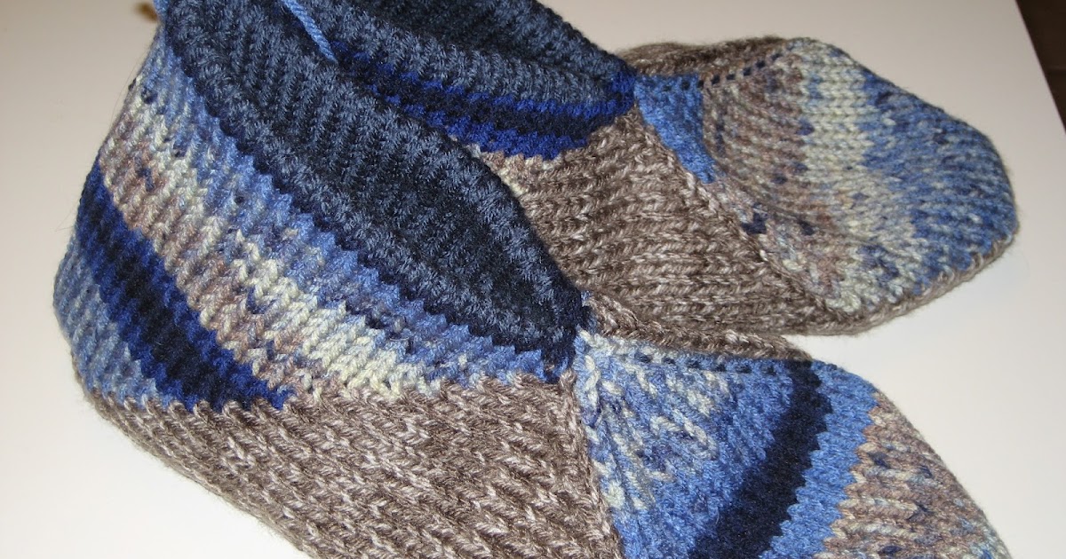 More Slippers from Scraps
