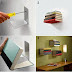 living room design ideas : shelves for book 