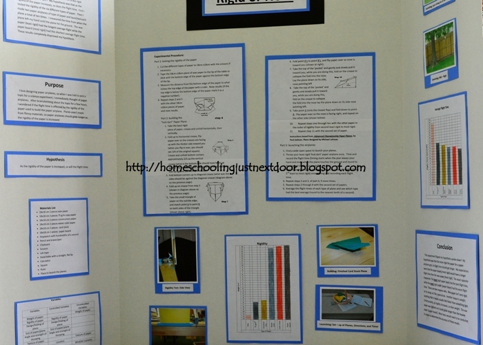 Homeschooling Just Next Door: Experimenting with Paper Air Planes