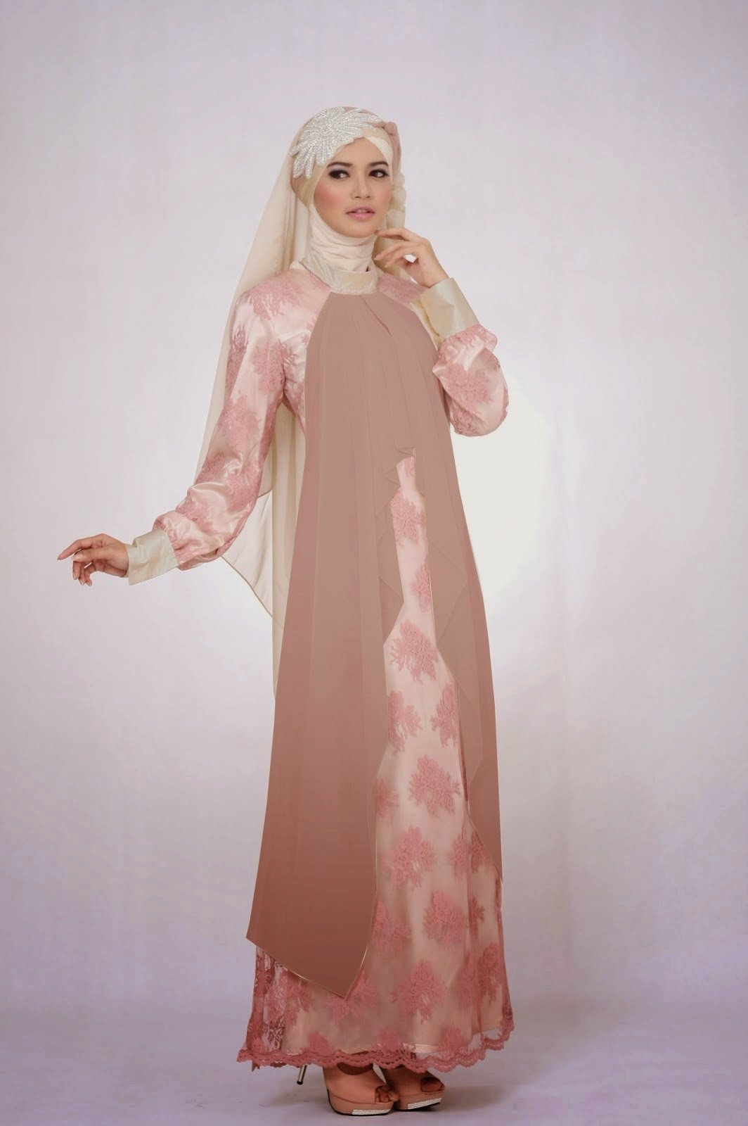 Contoh Baju Muslim Gamis Model Terbaru 2015
