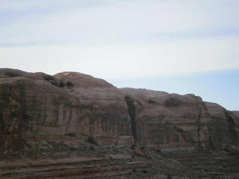 Les 5 arches, en haut du canyon