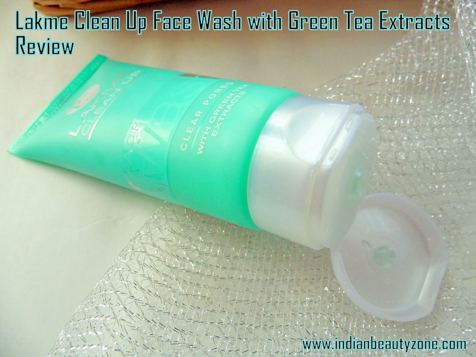 Indian Beauty Zone Lakme Clean Up Face Wash with Green Tea Extracts Review
