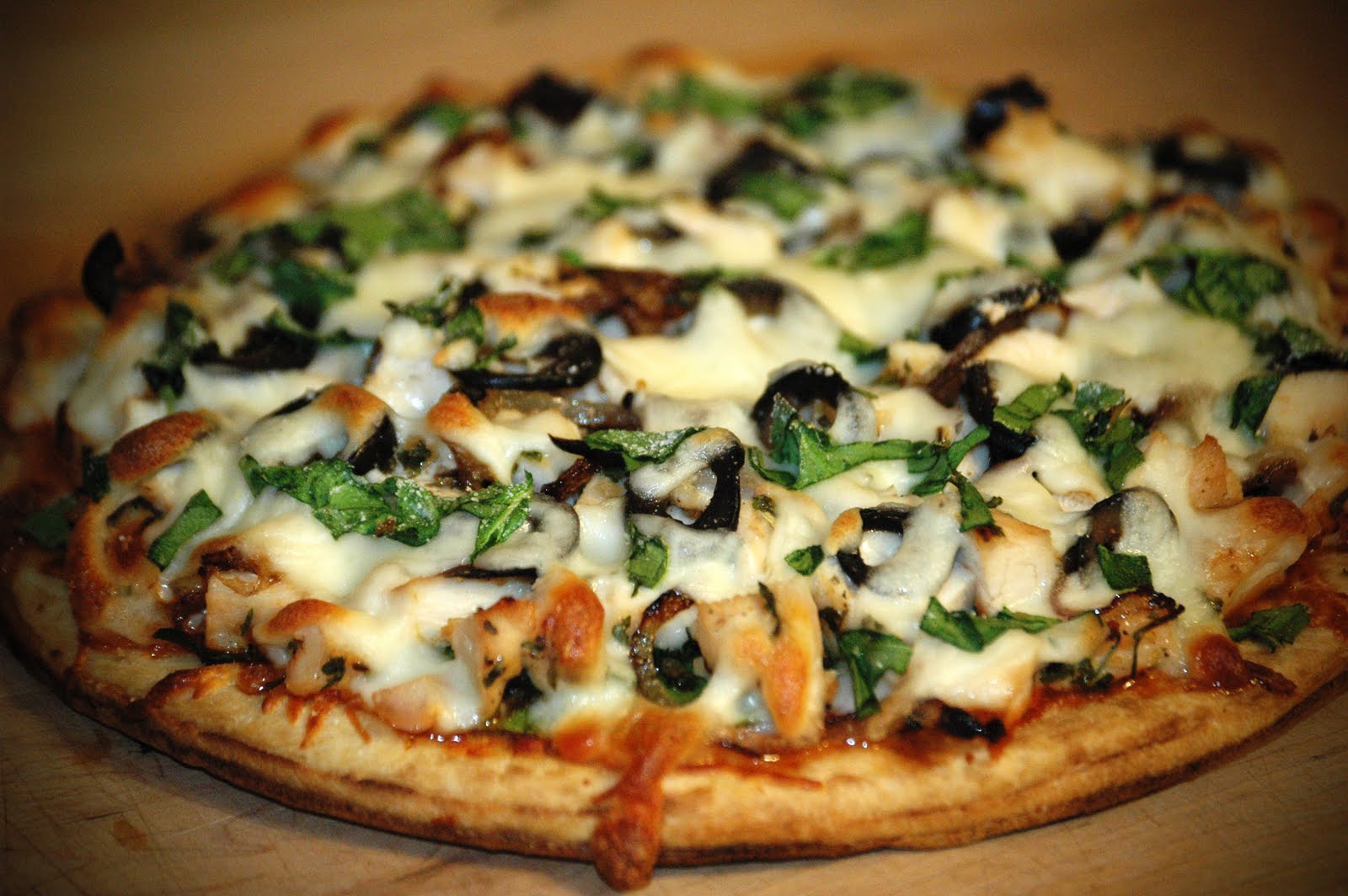 chicken and spinach gravy