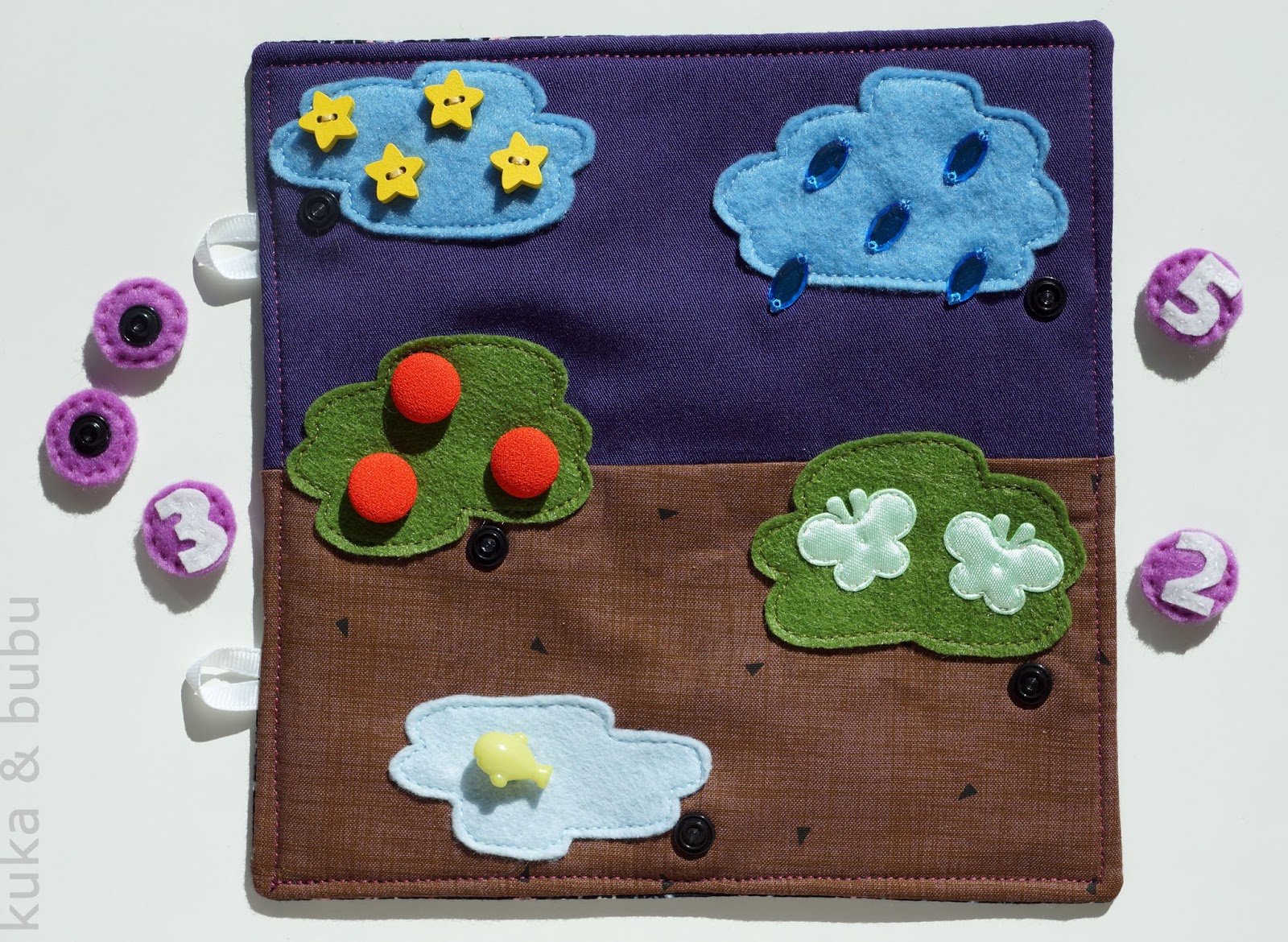 kuka and bubu Quiet book finished!! ¡¡terminado!!