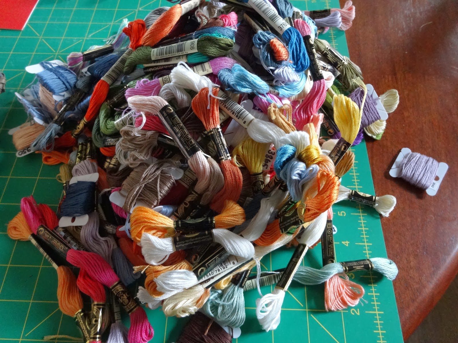 Emily's Cupboard Storing Embroidery Floss