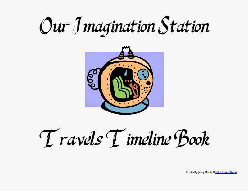 Our Imagination Station Travels Timeline Book {Free Printable}