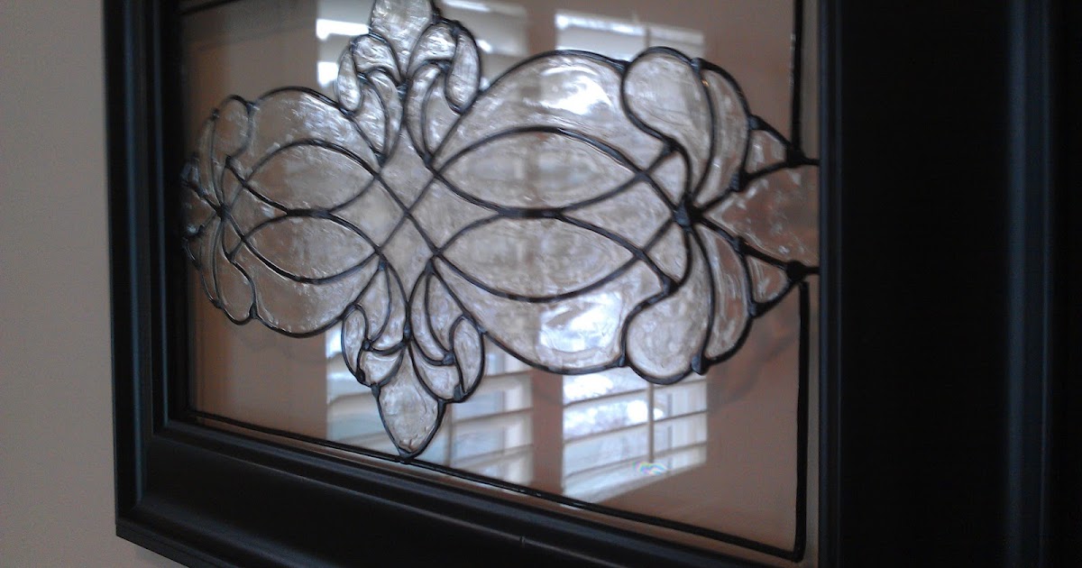 Holly's Stamping Addiction Faux Leaded Glass