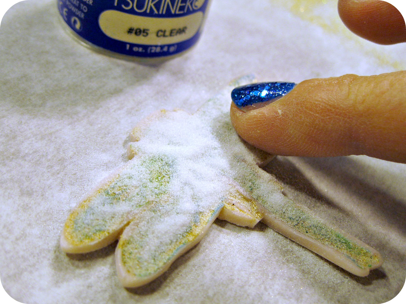 ...Make It With Me Polymer Clay and Embossing Powder Enameling