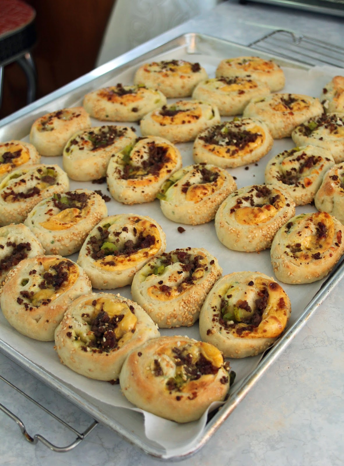 Jo and Sue Loaded Bacon Cheeseburger Roll Ups