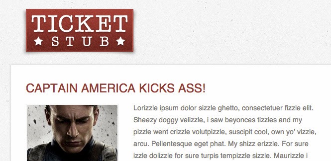 A Simple WordPress Blog Theme