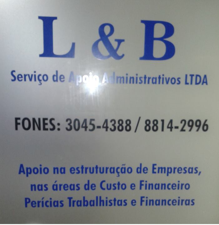 L & B  Serviços de Apoio Administrativo Ltda
