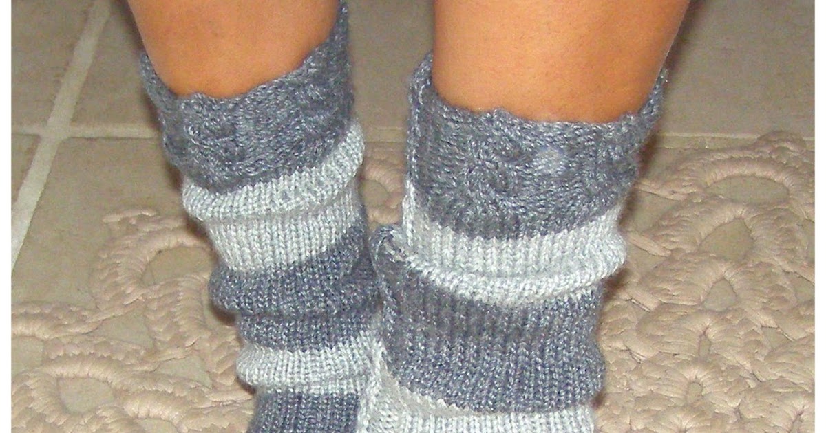 Halager Opskrift på strikkede strømper pind 4½