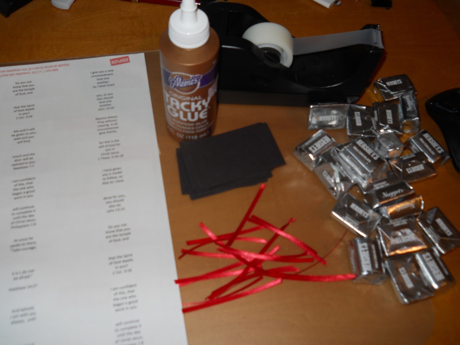 The Scouter's Wife Candy Bibles