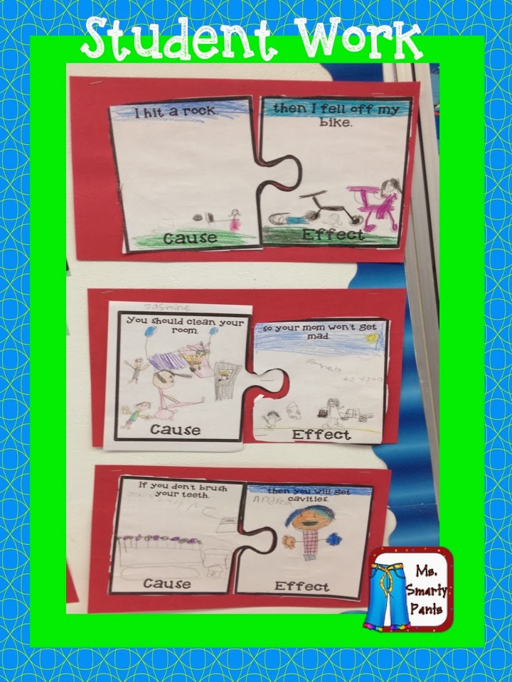 Cause and effect, Cause and effect activities, 2nd grade activities