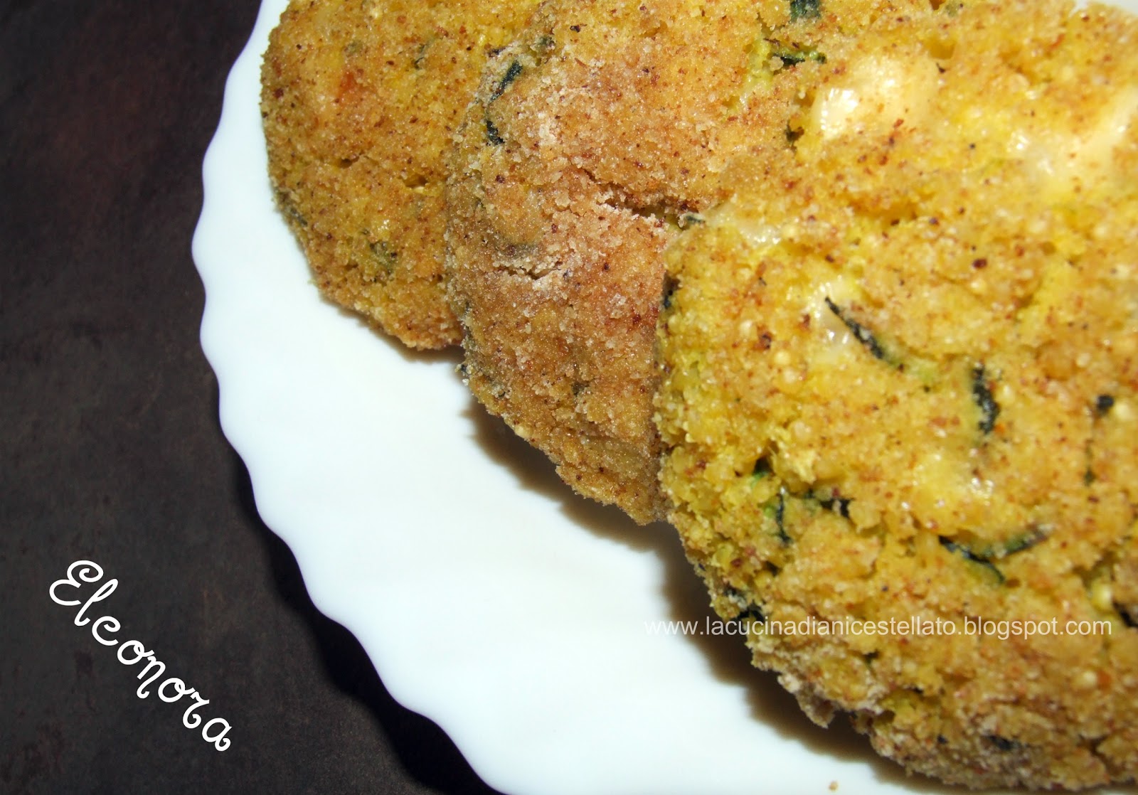 La cucina di AniceStellato HAMBURGER di MIGLIO e ZUCCHINE