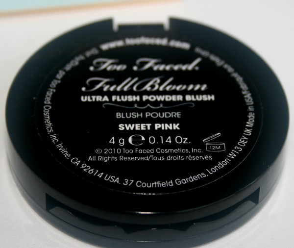 Makeup, Beauty and More Too Faced Full Bloom Ultra Flush Powder Blush