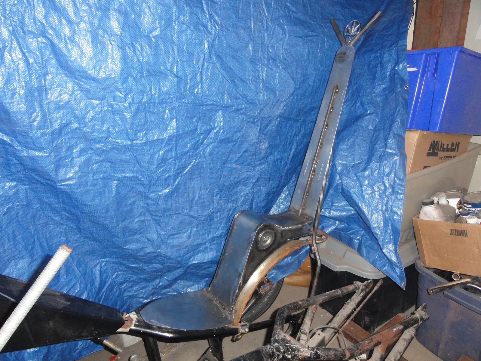 DCW Making a Chopper King/Queen seat from scratch!