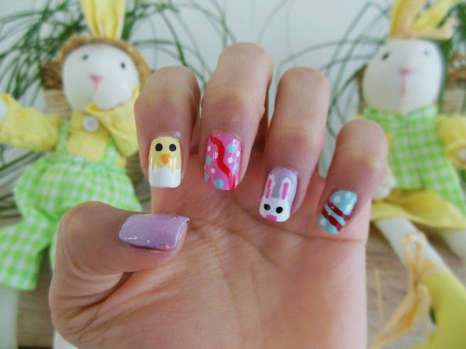 8. Easter Lily Nail Art - wide 1
