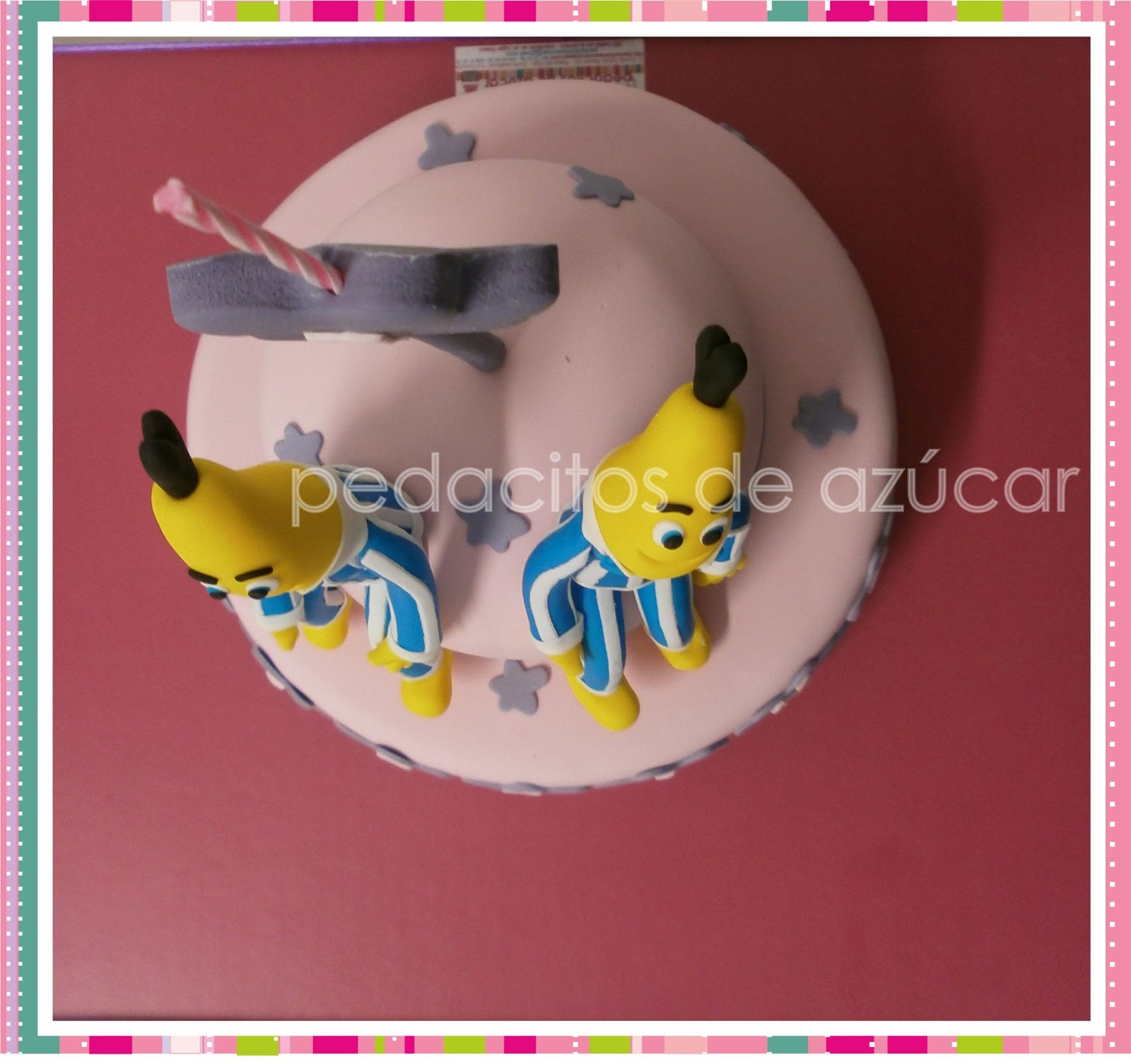 Pedacitos de Azúcar TARTA BANANAS EN PIJAMAS.