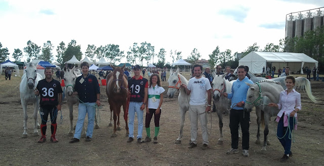 Equipo de Andaluces en el Ctº de España de Raid Júnior 2013.