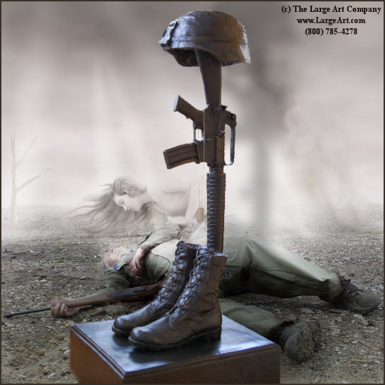 5 sentences about soldier image