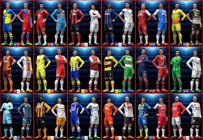 Kostum Liga QNB untuk PES 2013