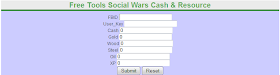 Social Wars Hack Cash and All Resource with Tools social+wars+tools