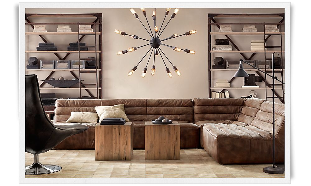 Dressed Up, Buttoned Down. Inspiration Restoration Hardware Redux