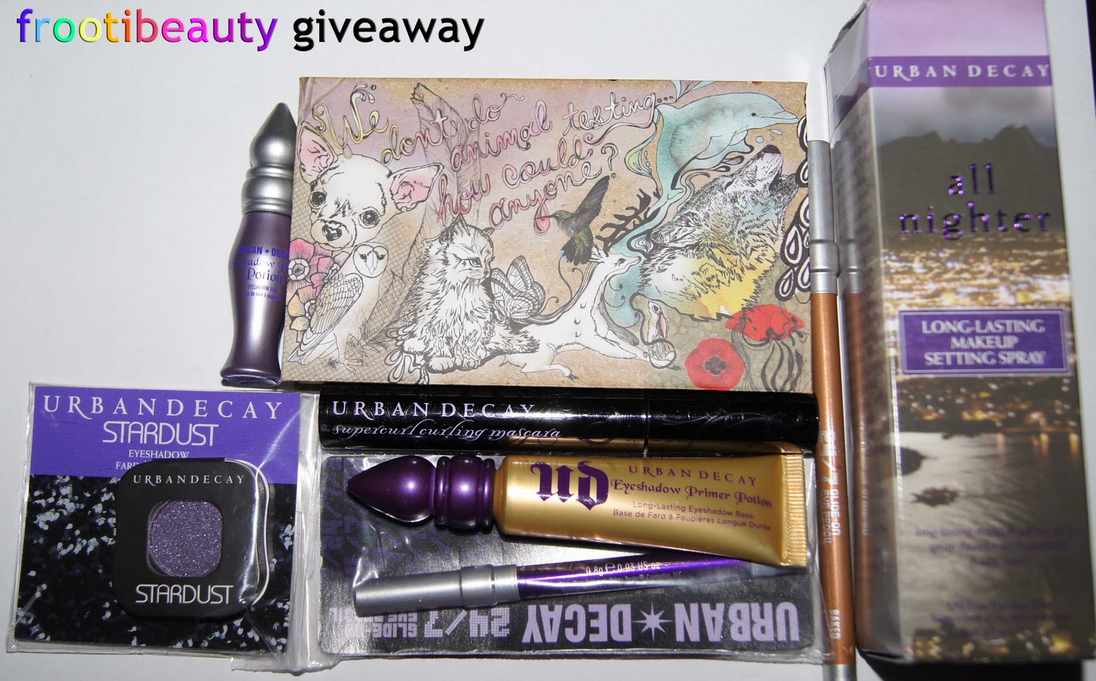 Frootibeauty UD Giveaway