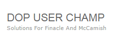 DOP User Champ - PO Finacle Guide | McCamish Guide