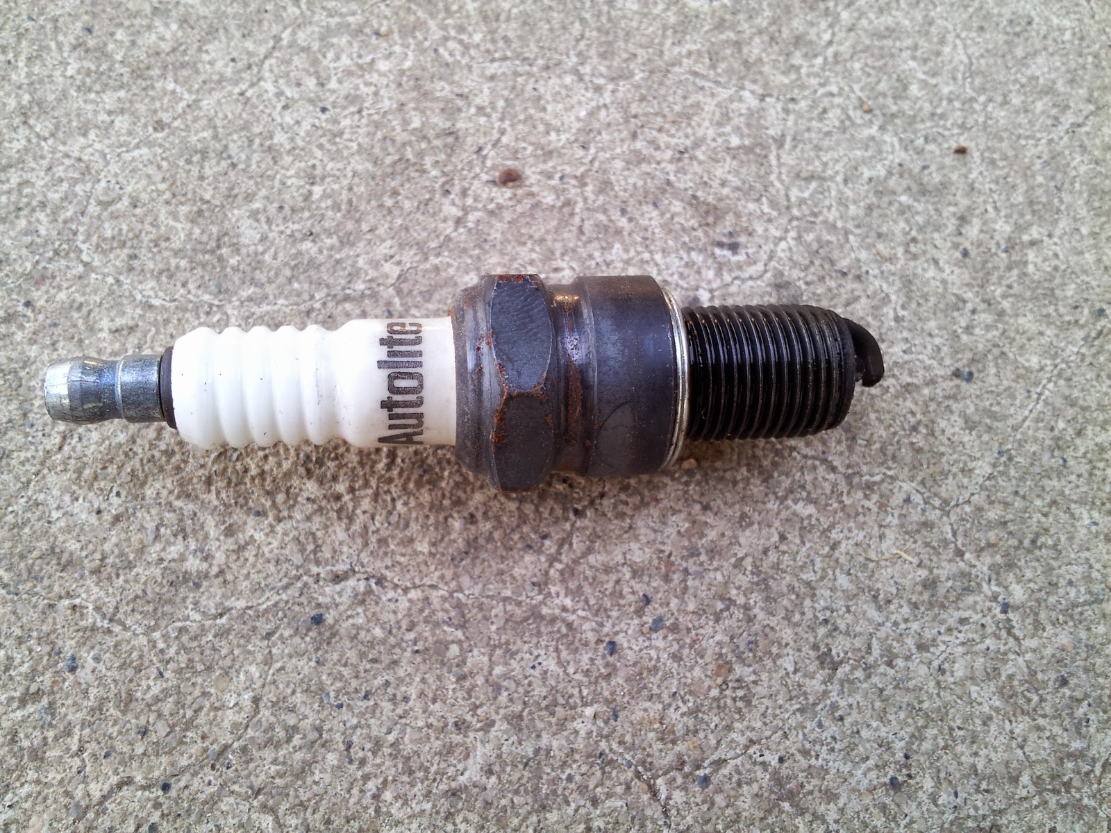 Random Hobbies My dirty spark plugs
