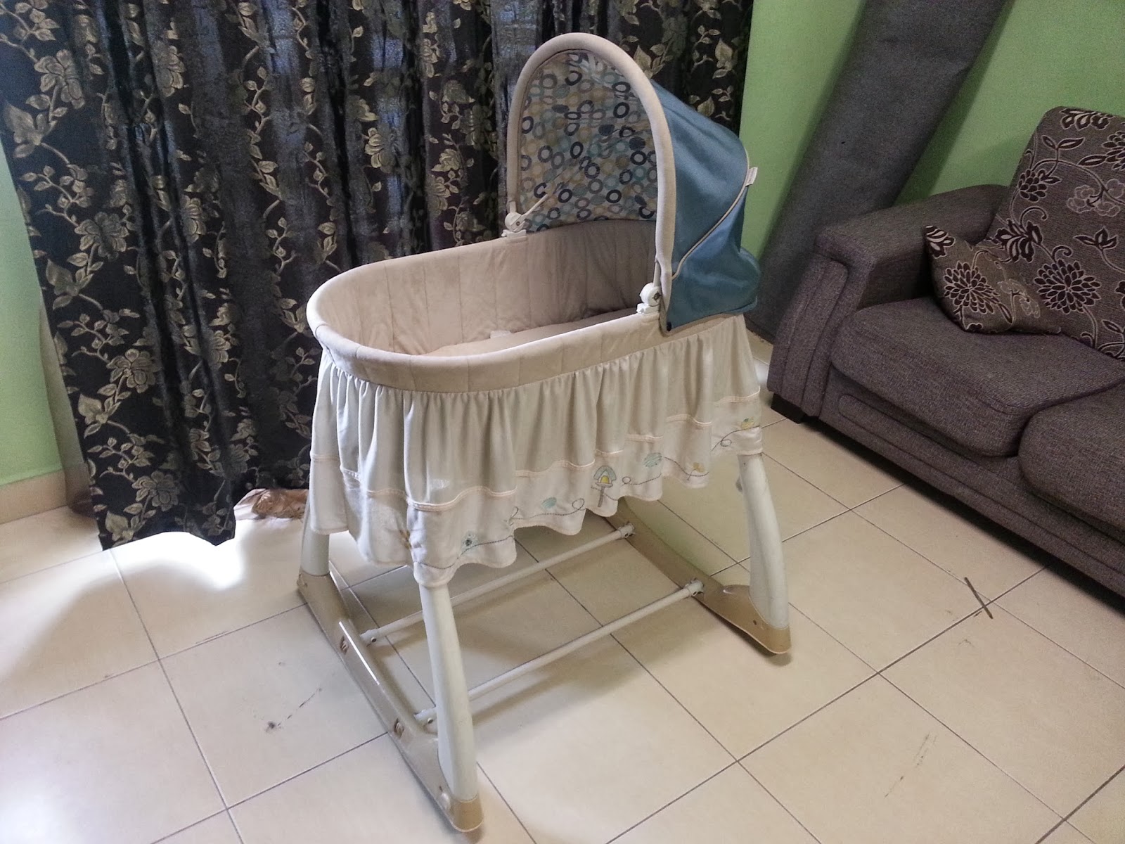 baby swing cot