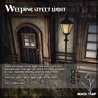 [Black Tulip] Weeping street light