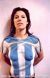 Argentina Airbrush Body Painting