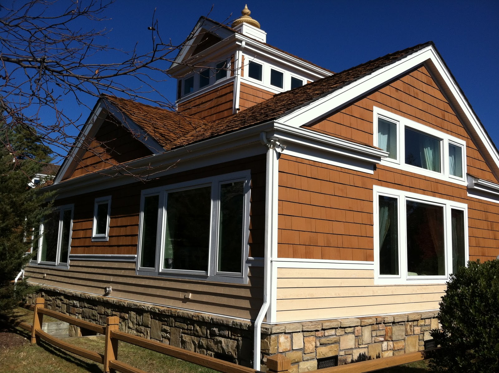 DM Builders Cedar Siding + Windows Heavenly Mountain, NC