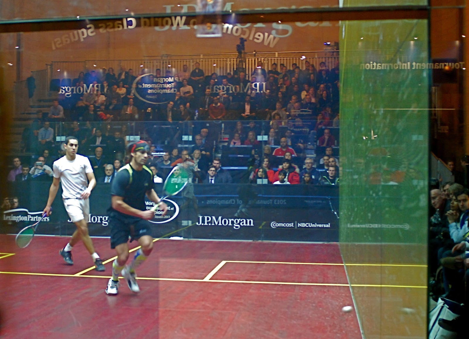 NYC ♥ NYC Not Just A Terminal World's Biggest Squash Spectator Event