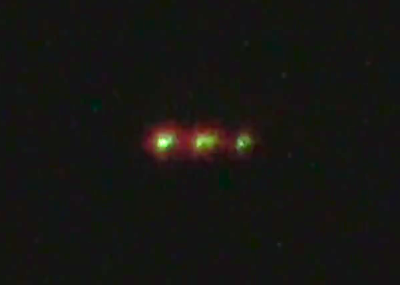Glowing UFO Glowing UFO's Captured Hovering Above England, UFO Sighting News
