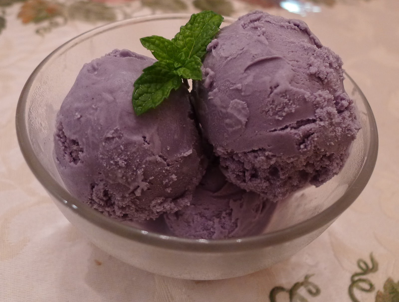 K's Private Kitchen Ube Ice Cream