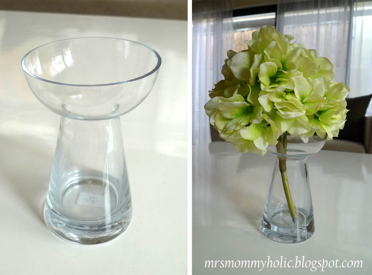 MrsMommyHolic DIY Pearls as flower vase fillers