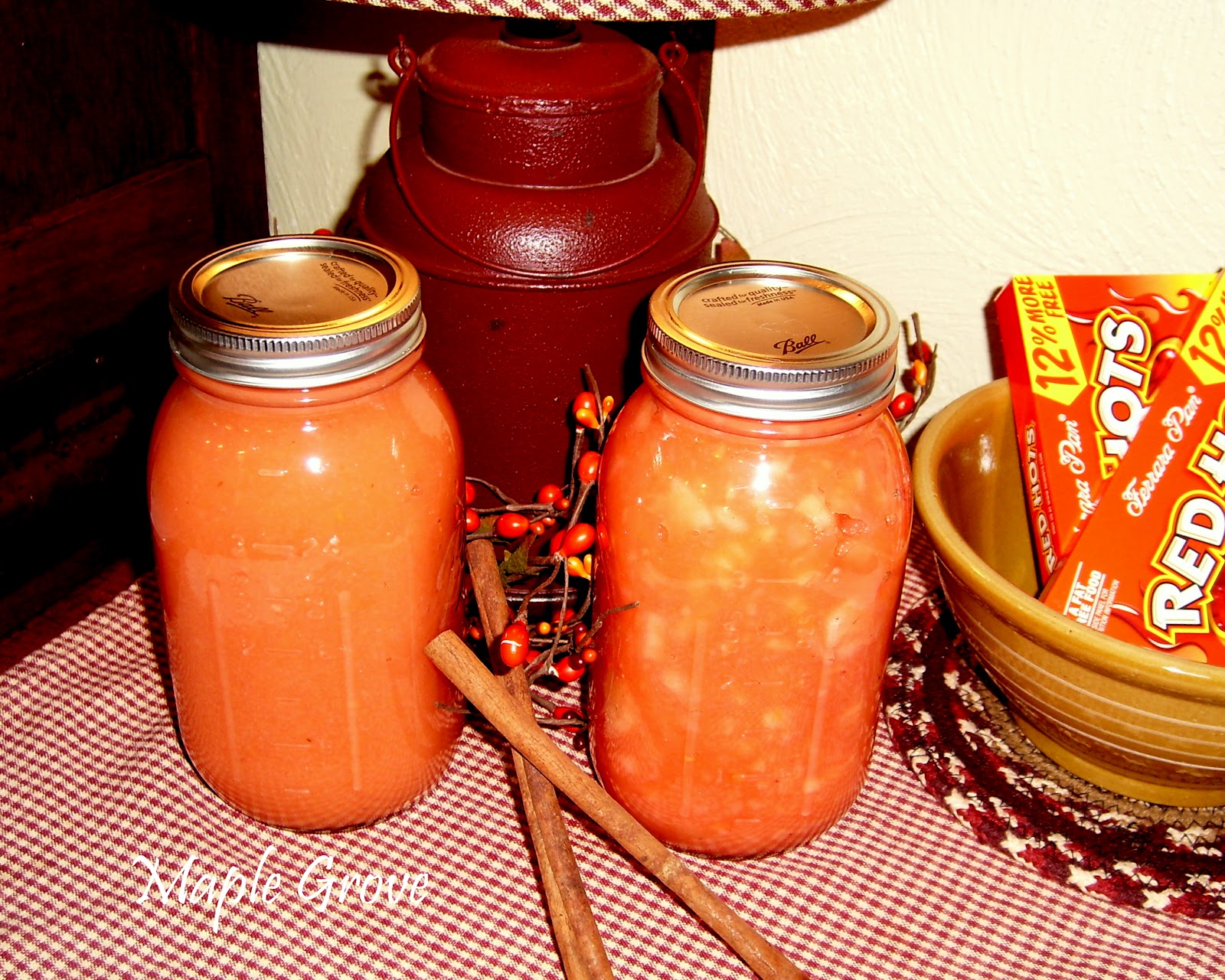 Maple Grove The Sweetest Applesauce!