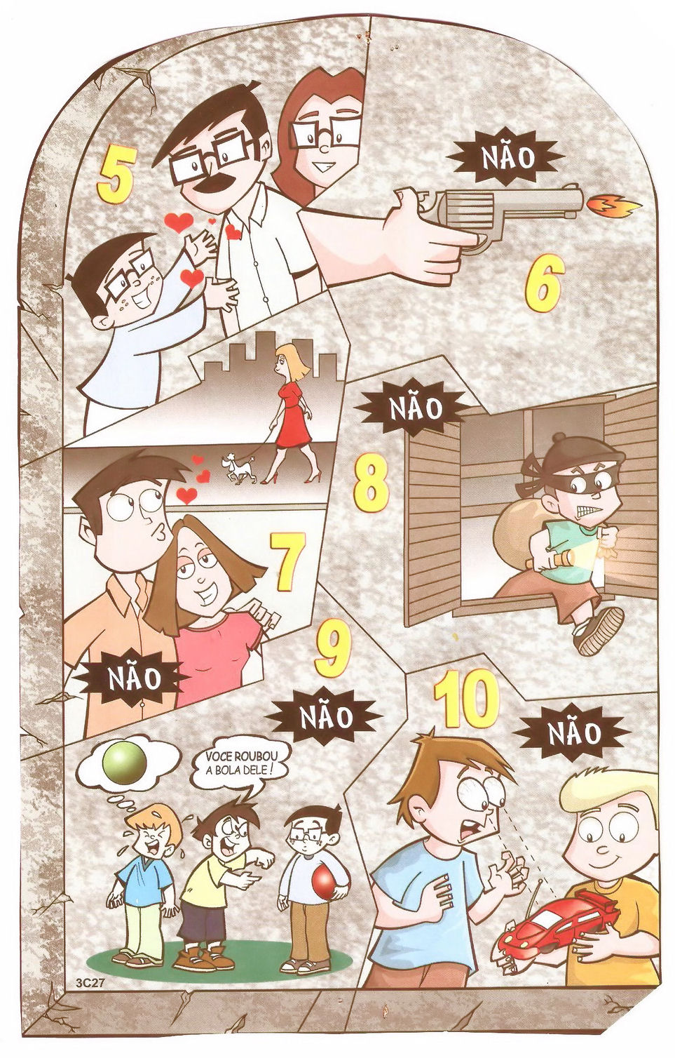 GEISA FRAGOSO: OS DEZ MANDAMENTOS