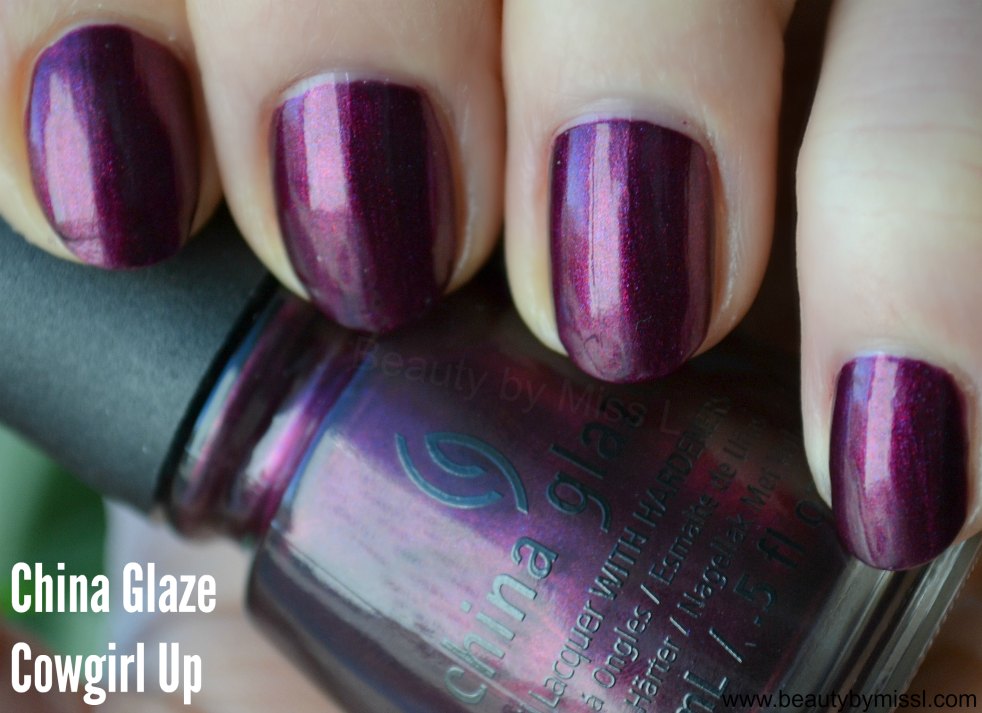 China Glaze Cowgirl Up swatches