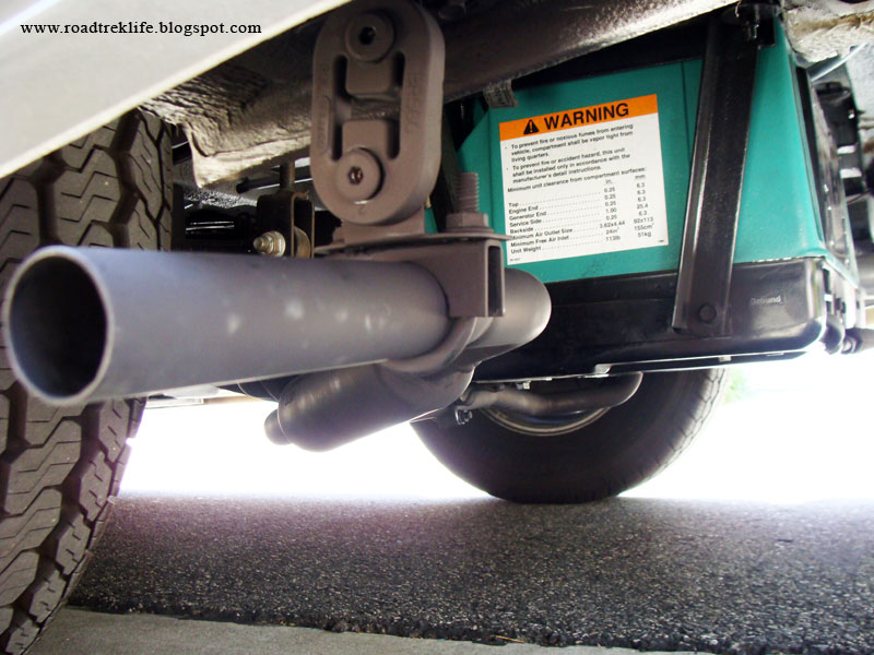 Roadtrek Modifications/ Mods, Upgrades, and Gadgets. Quieting the Onan