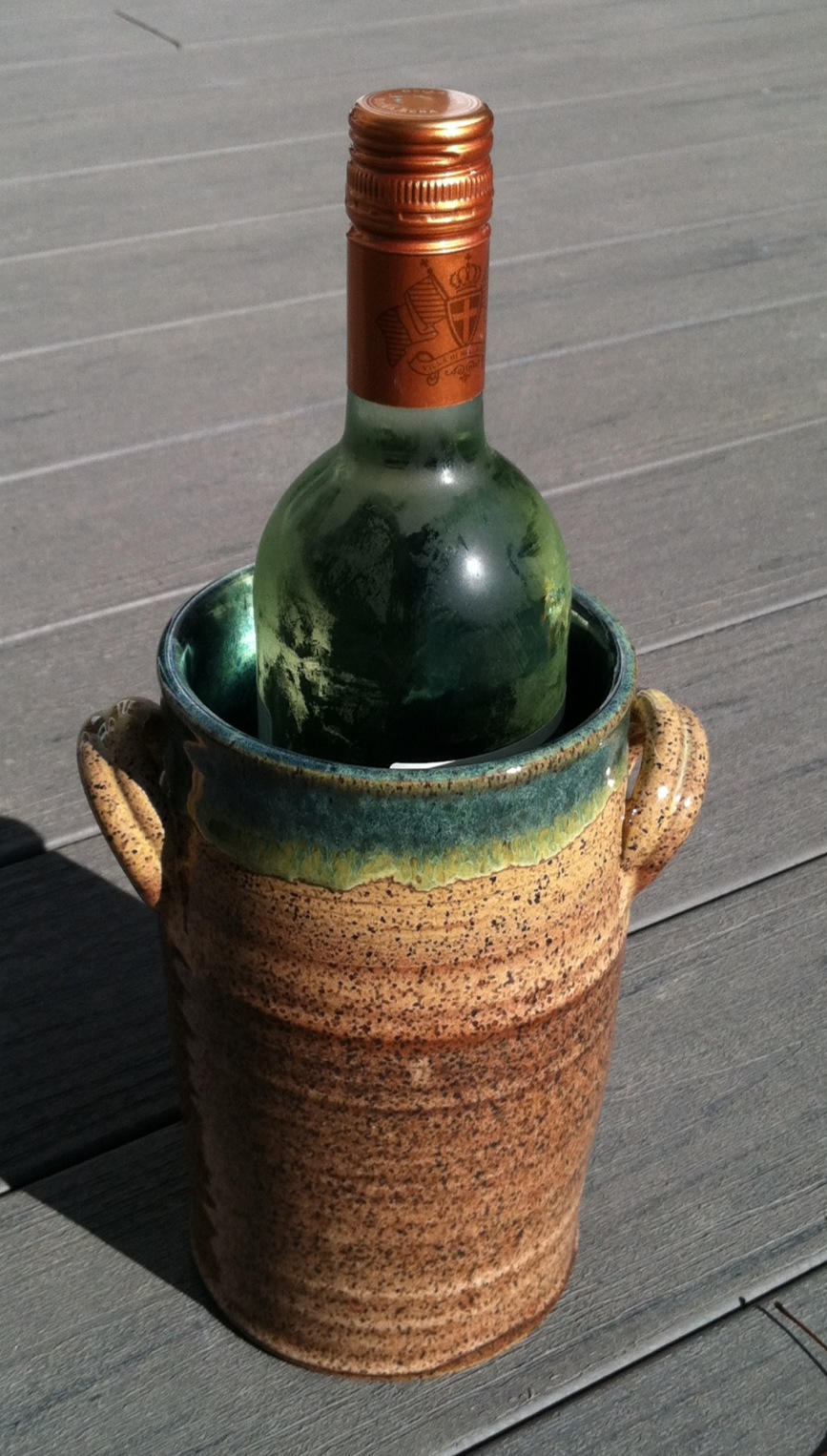 Pottery and Paint Wine chiller