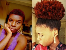 African Naturalistas Coloured Treated Natural Hair