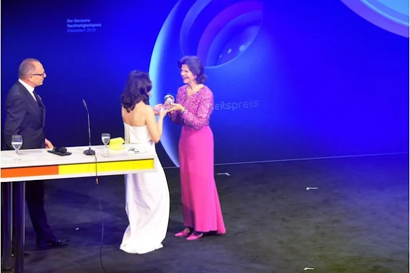 Queen Silvia of Sweden attends the German Sustainability Award 2015 (Deutscher Nachhaltigkeitspreis) at Maritim Hotel in Duesseldorf