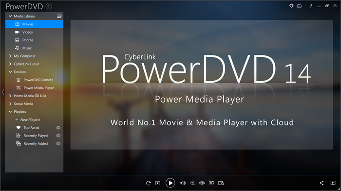 PowerDVD 18 - Lecteur de films et mdias N1